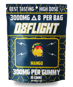 3000MG High Dose Gummies – Mango Flavor